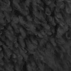 $100 Inc Womens Textured Sherpa Buckle Neck Closure Vest Deep Black Size Medium