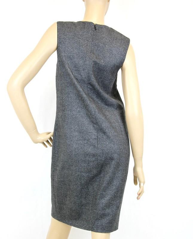 $1040 New Authentic Gucci Women's Wool Grey Dress 325070 ZX809 1194