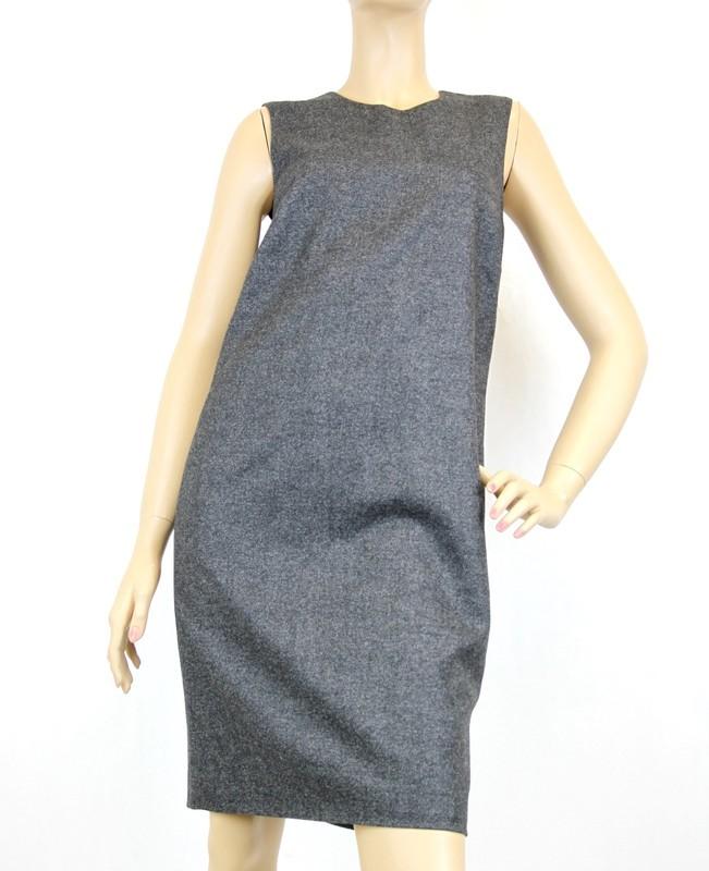 $1040 New Authentic Gucci Women's Wool Grey Dress 325070 ZX809 1194