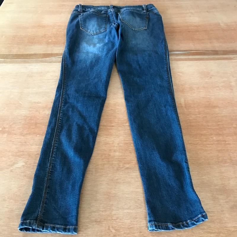 1822 Skinny Jeans Women 27 Blue Low Rise Dark Wash Stretch Preppy