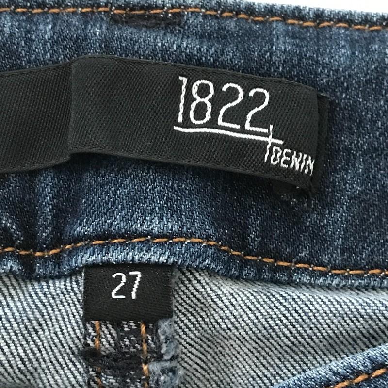 1822 Skinny Jeans Women 27 Blue Low Rise Dark Wash Stretch Preppy