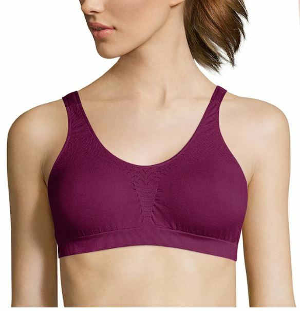 2 Pack Bra Barely There Bali Comfort Revolution Crop Top Seamless Wirefree 103J