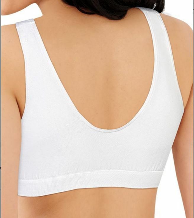 2 Pack Bra Barely There Bali Comfort Revolution Crop Top Seamless Wirefree 103J