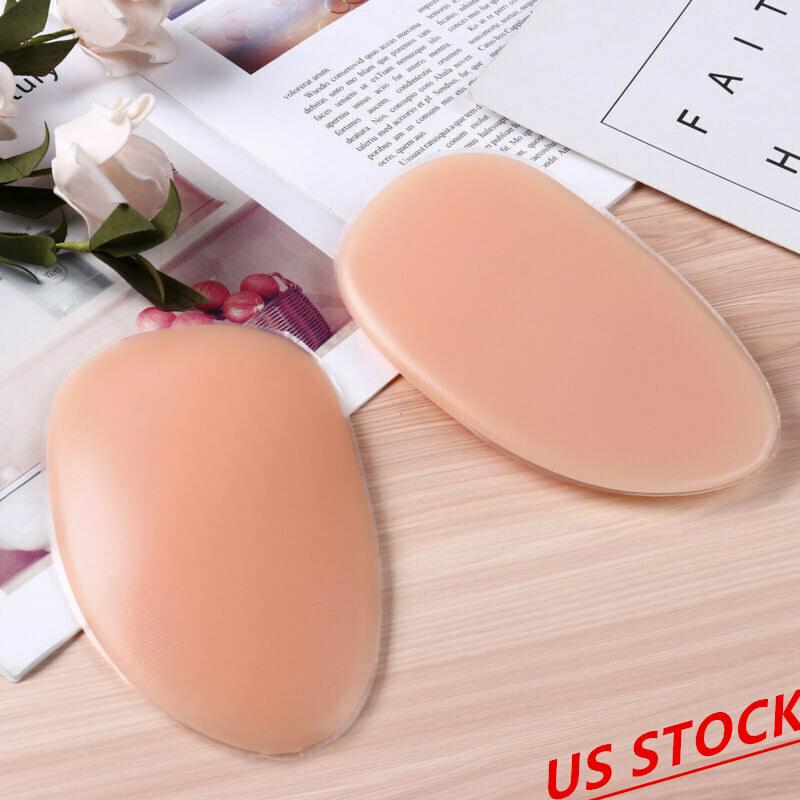 2 Pcs Silicone Butt Bum Lifter Pad Buttocks Enhancer Inserts Hip Padded Fake Ass
