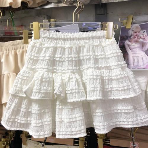 2025 Faldas Mujer De Moda Skirt For Women Party High Waist A-line Sweet Jupe Ruf
