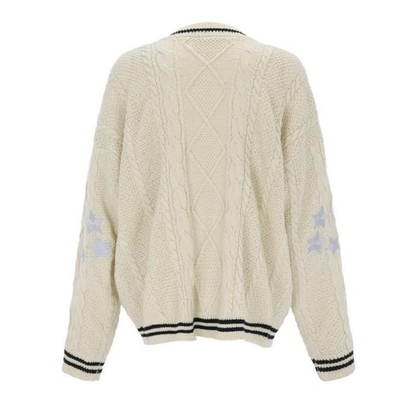 2025NEW Taylor Swift Folklore Album Knit Cardigan Apricot Vintage Preppy Sweater