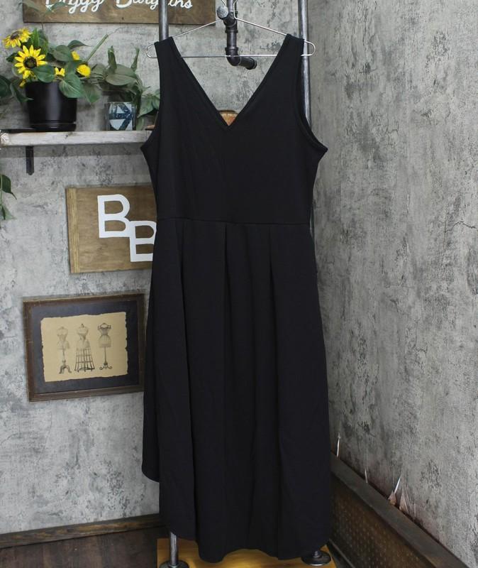 24seven Comfort Apparel Women's Plus Size High Low Party Dress P0206025 2X