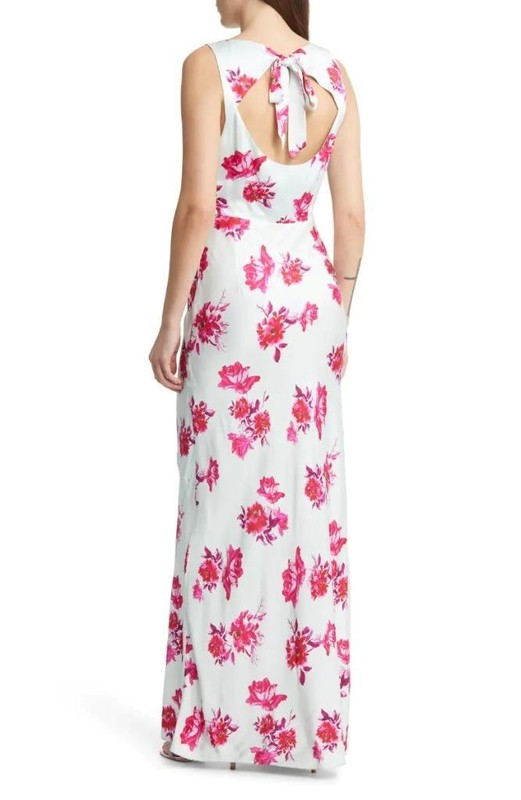 $278 - Favorite Daughter The Sunroof Floral Maxi Dress In Peony Size 8