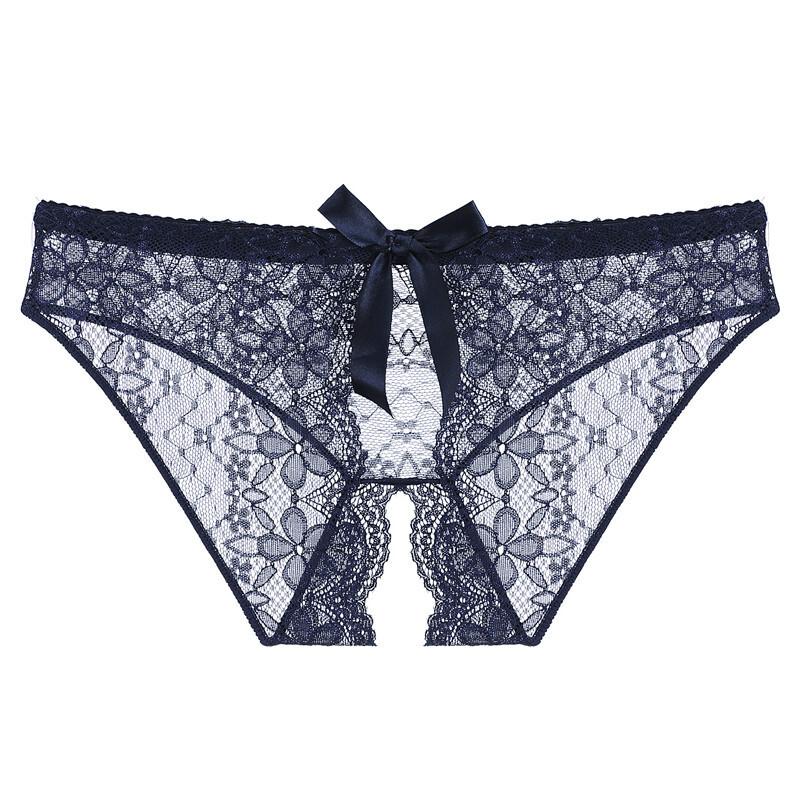 2PCS Women Sexy Lace Briefs G-string Thongs Lingerie Panties S M L XL