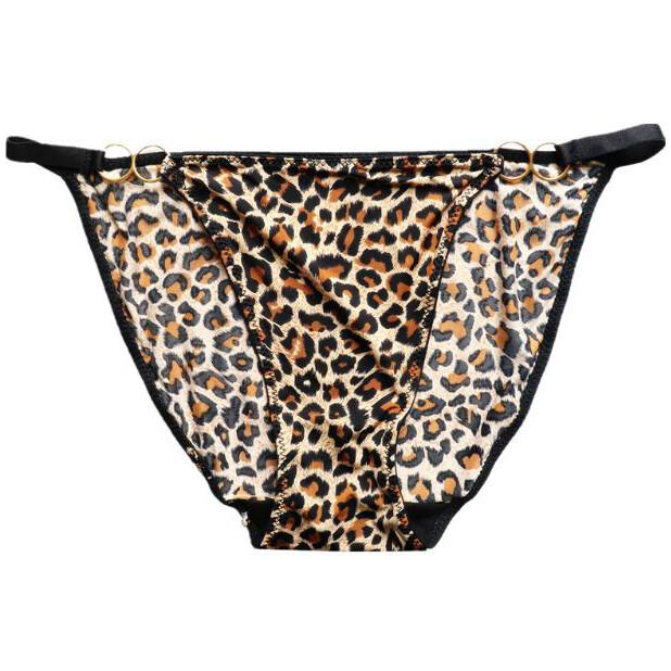 3 Or 5 Packs Lot Sexy Womens Bikini Panties Leopard String Full Briefs Lingeries