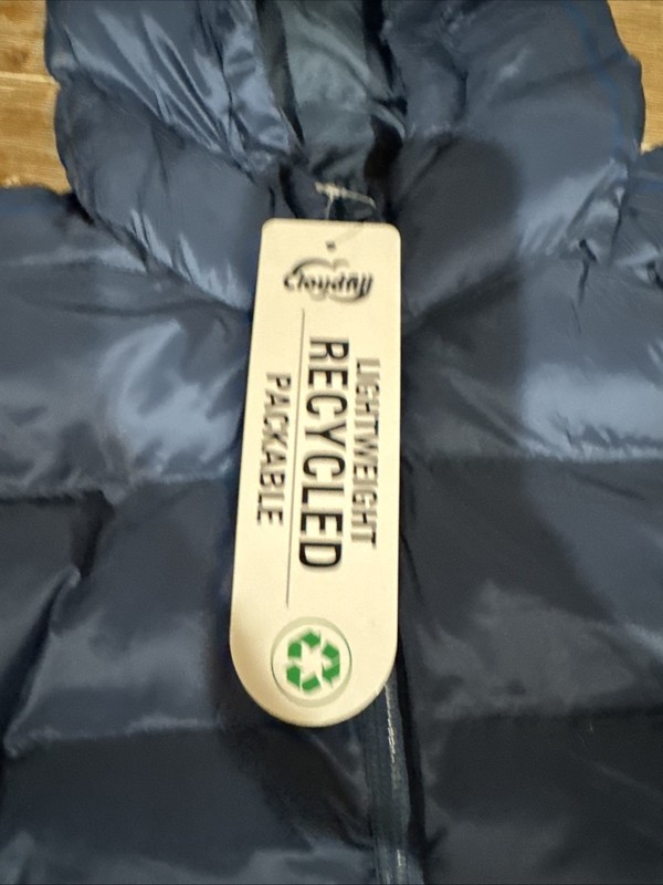 32 Degree Heat Jacket Small Moonlit Ocean Color Full Zip Hooded NWT