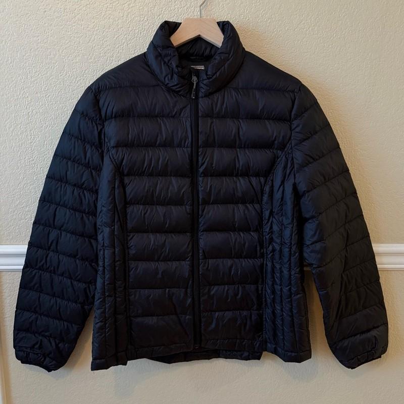 32 Degrees 90% Down Puffer Jacket Coat Weatherproof Zip Black Women’s XL