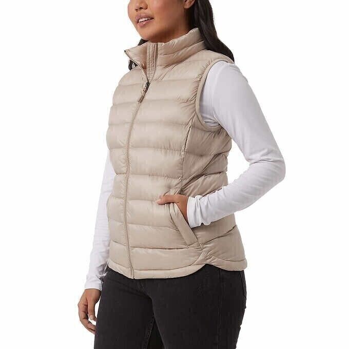 32 Degrees Heat Women’s Lightweight Puffer Packable Vest VARIATION