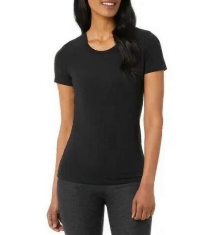 32 Degrees Ladies Cool Tees Short Sleeve Scoop Neck T-Shirts 3 Pack LARGE New
