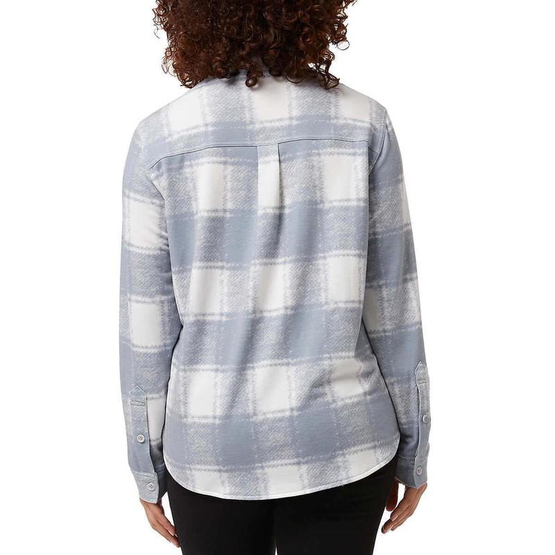 32 Degrees Ladies' Cozy Knit Button-Up Shirt VARIATION