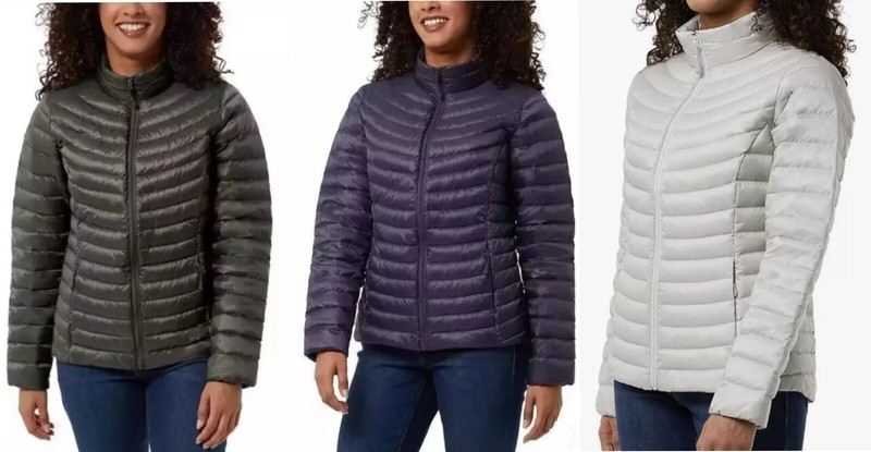 32 Degrees Ladies' Light Weight Puffer Down Jacket