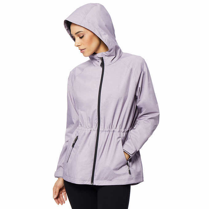 32 Degrees Ladies' Short Anorak Jacket Windbreaker Rain Coat E14