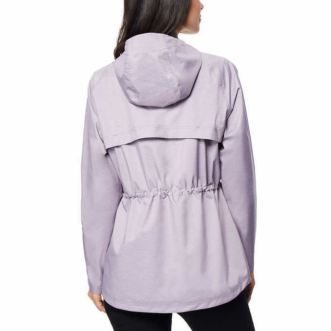 32 Degrees Ladies' Short Anorak Jacket Windbreaker Rain Coat E14