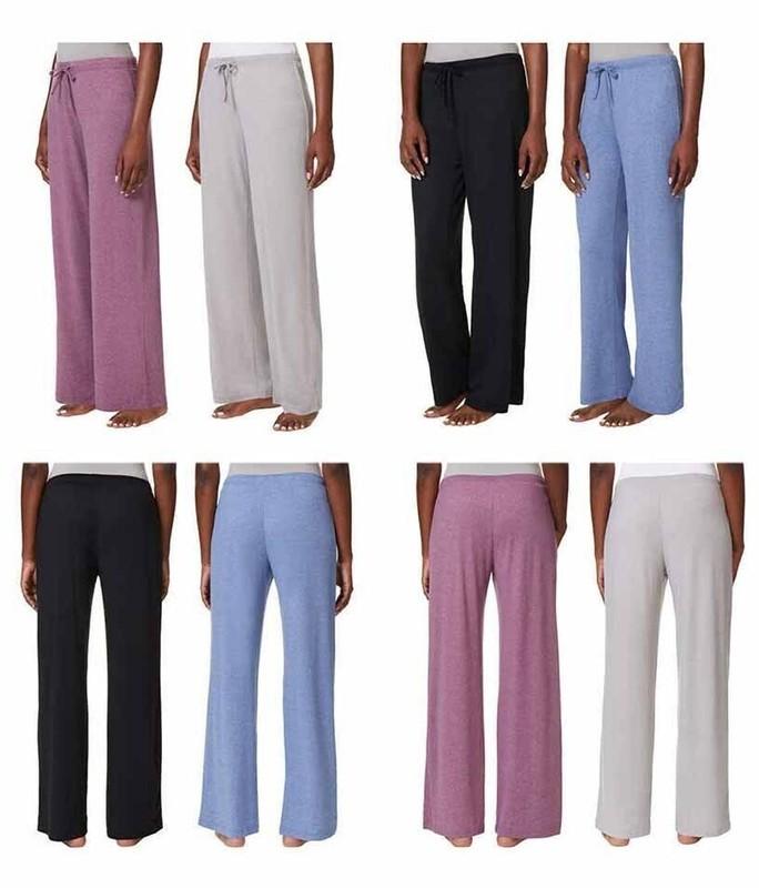 32 Degrees Women's Lounge Pants Relaxed Drawstring Waist 1 or 2