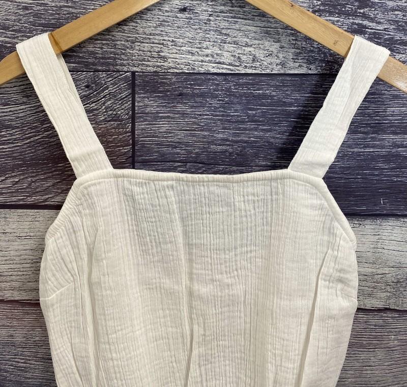 3pc Bundle Ginny Tavik White Crop Tank Top & Black Red Shorts Size Small