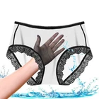 4 Pack Lot Sexy Womens See Through Sheer Panties Brief Underwear Bikini Lingerie