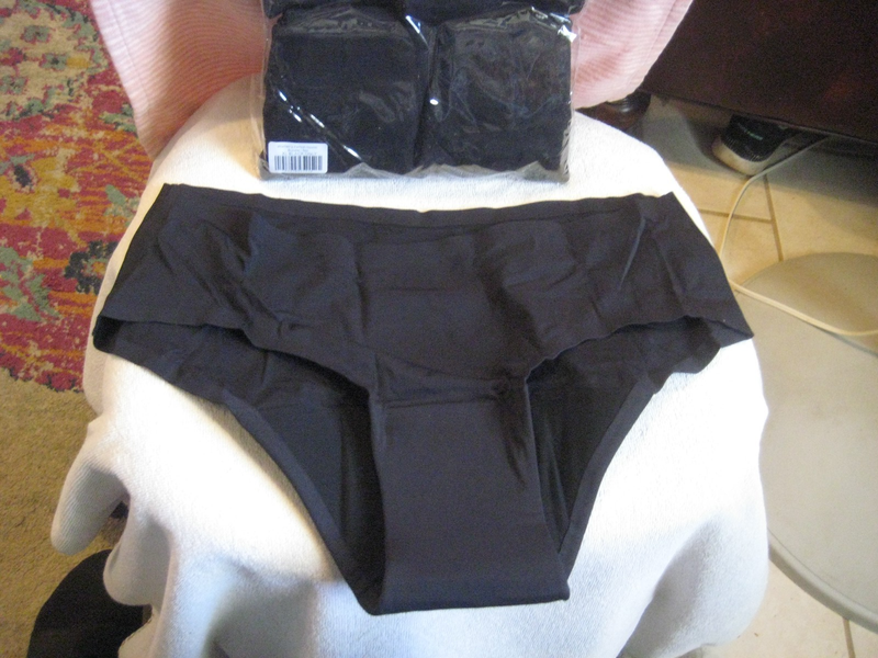 4 PACK RUBY LOVE HIPSTER LEAK PROOF PERIOD PROTECTION UNDERWEAR BLACK WOMENS XL