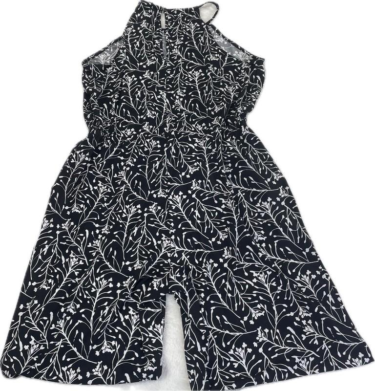 41 Hawthorn Women's Size Large Petite Lowrey Knit Jumpsuit - Black/White NWT