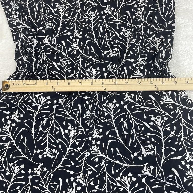 41 Hawthorn Women's Size Large Petite Lowrey Knit Jumpsuit - Black/White NWT