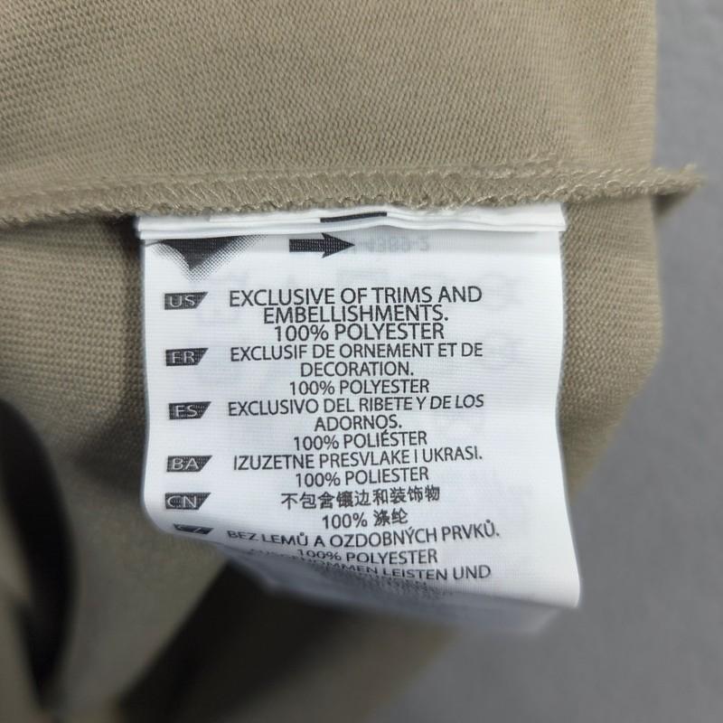 5.11 Tactical Performance Short Sleeve Polo Shirt Womens XL Silver Tan Khaki NEW