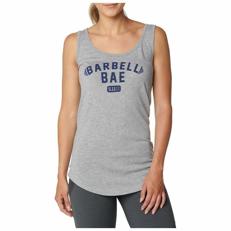 5.11 Tactical Women's Barbell Bae Tank Top Fitted Cotton Fabric Style 31150QA