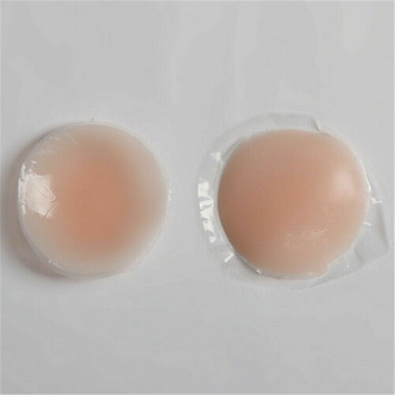 5 Pairs Nippleless Cover Pasties Women Reusable Adhesive Silicone Nipple Round