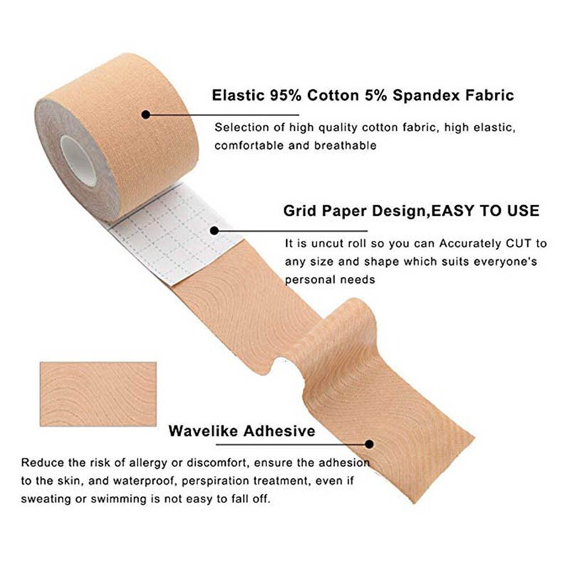 5M Invisible Breast Lift Tape Roll Push-up Boob Shape Bra Nipple Cover Sticker