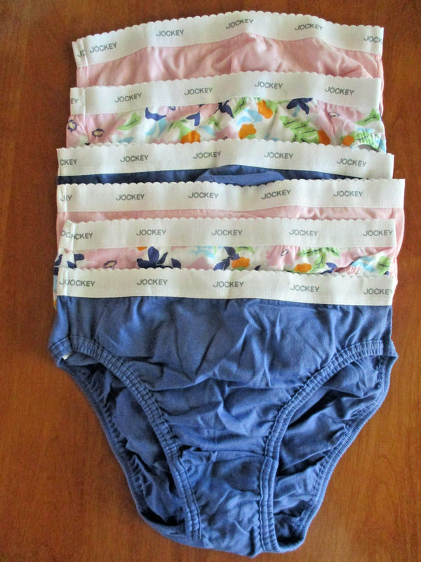 6 PAIR JOCKEY WOMENS FRENCH CUT PANTIES SIZE 5 UNDERWEAR scalloped waistband