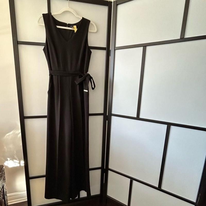 [6] Tommy Hilfger Women’s Sleek & Chic Little Black Belted Romper One Piece