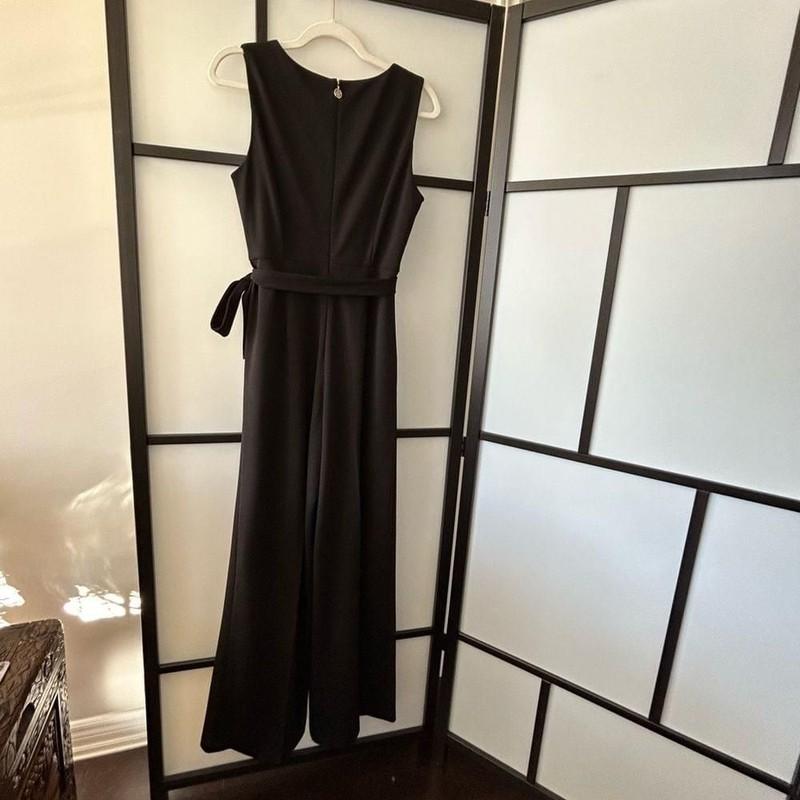 [6] Tommy Hilfger Women’s Sleek & Chic Little Black Belted Romper One Piece