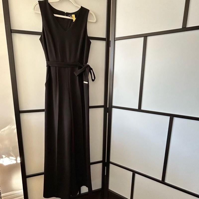 [6] Tommy Hilfger Women’s Sleek & Chic Little Black Belted Romper One Piece
