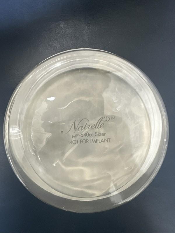 640cc Silicone Gel Breast Sizer Bra Insert Individual NOT FOR IMPLANT