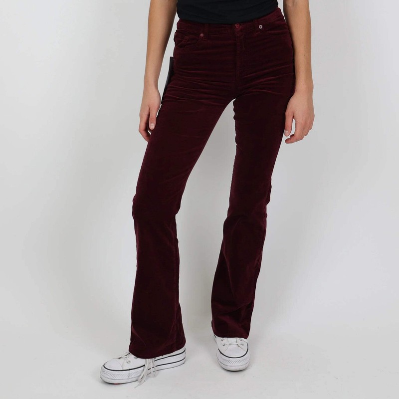 7 For All Mankind Burgundy Jeans Waist 26
