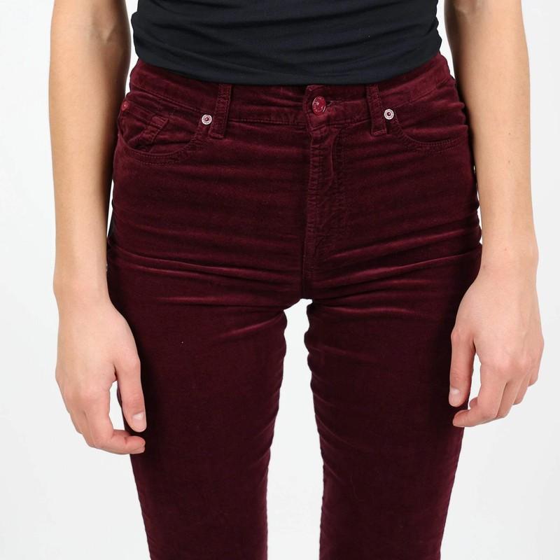 7 For All Mankind Burgundy Jeans Waist 26