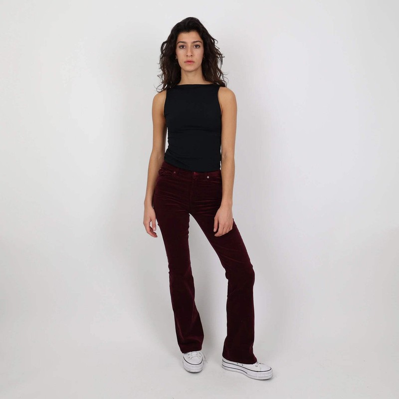 7 For All Mankind Burgundy Jeans Waist 26