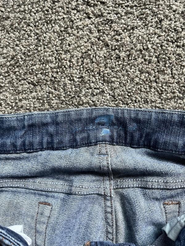 7 For All Mankind Jeans Womens Size 28 Blue Cropped Capris Pants Crop A Pocket