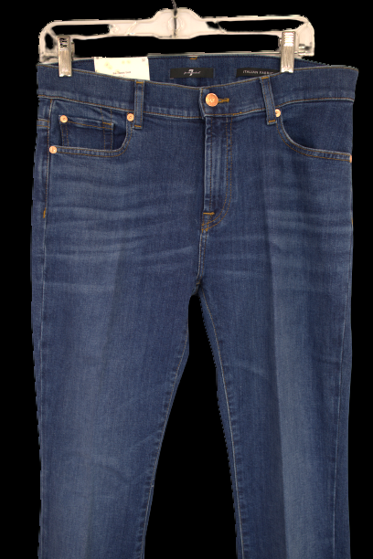 7 For All Mankind Midrise Slim Illusion Kimmie BootCut Jeans Sz29 30 31 32 33 34