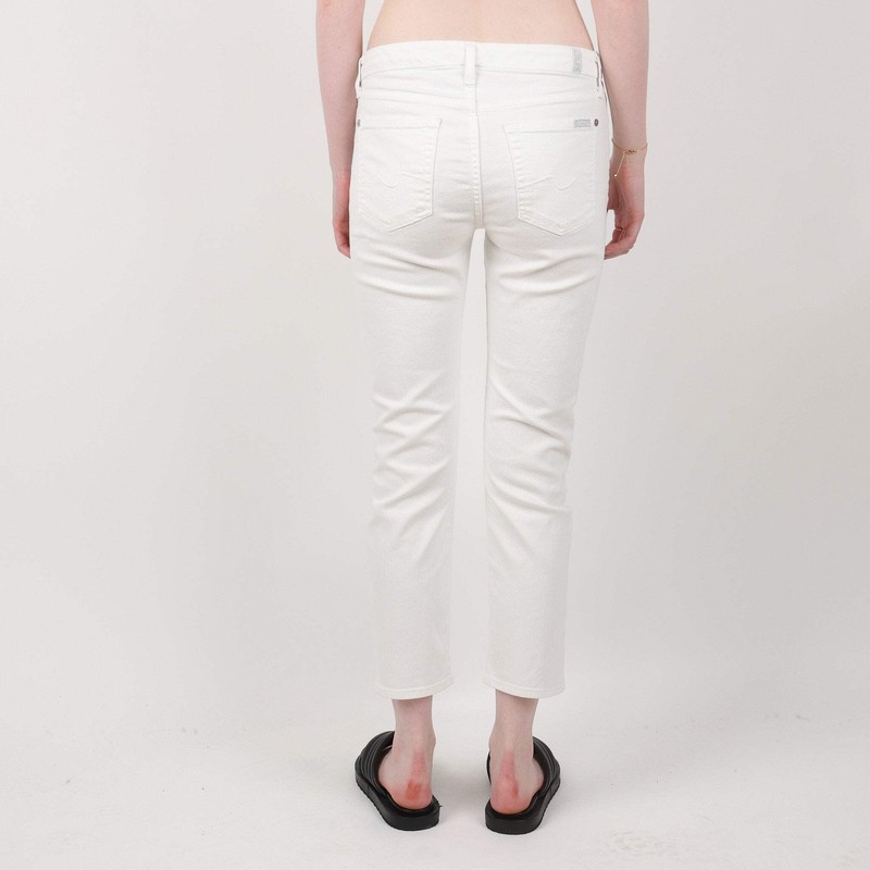7 For All Mankind White Jeans Waist 27