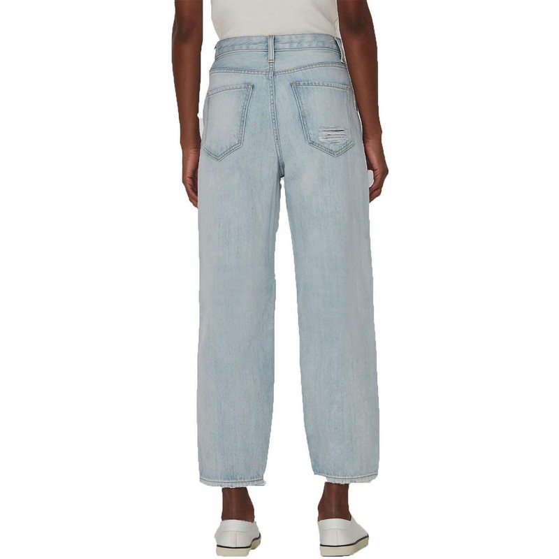 7 For All Mankind Womens Balloon Distressed Denim Ankle Jeans BHFO 7324