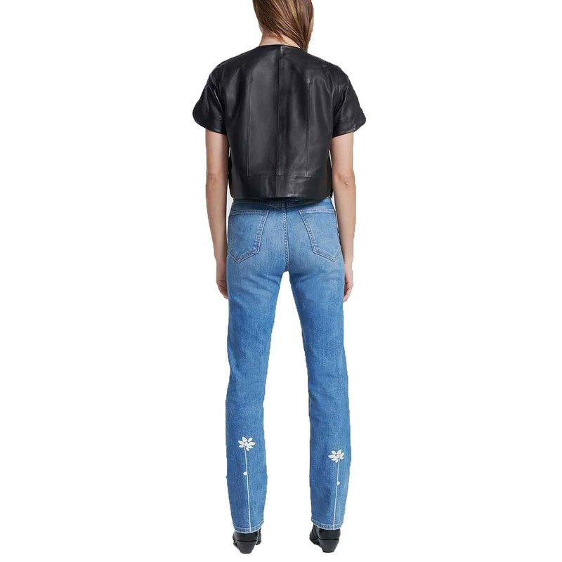 7 For All Mankind Womens Destroyed Denim Slim Jeans BHFO 8060