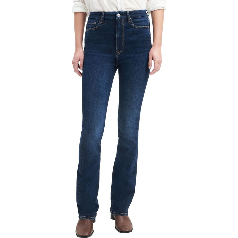 7 For All Mankind Womens Slim Cotton Denim Bootcut Jeans BHFO 9245