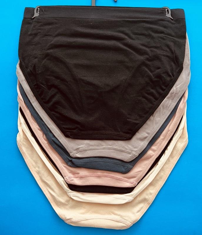 7 Pairs Size M Nicole Miller Soft 4-Way Stretch Briefs Panties Nylon Multi NWT