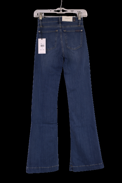 7 Seven For All Mankind Tailorless DOJO Mid Waist Wide Leg Sz 28 29 30 31 32 NWT