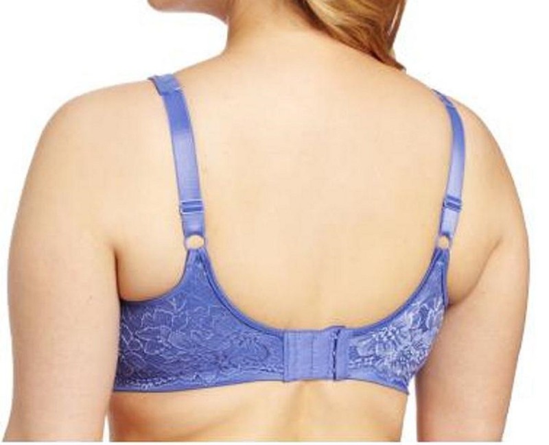 828t1 Bali 3508 Comfort Indulgence Lace Underwire Bra 36c Bajablue