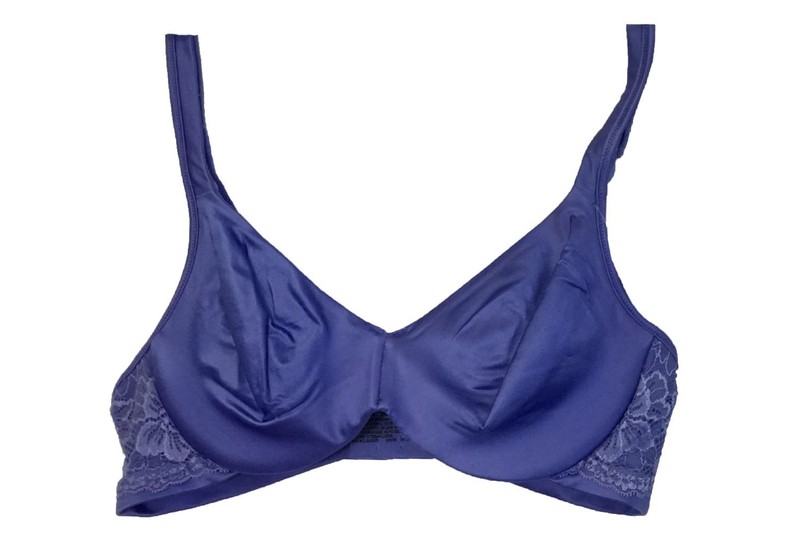 828t1 Bali 3508 Comfort Indulgence Lace Underwire Bra 36c Bajablue